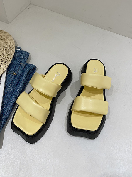 Γυναικείες παντόφλες Fashion Square Eco Leather