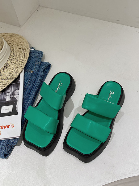 Γυναικείες παντόφλες Fashion Square Eco Leather