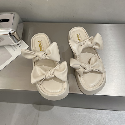 Casual papuče s trakama od eko kože