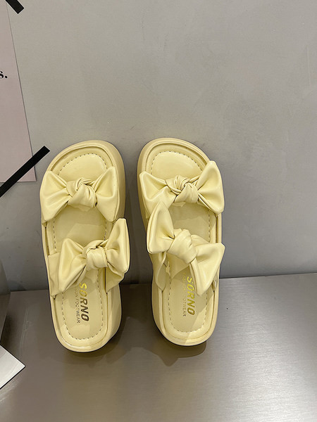 Casual papuče s trakama od eko kože