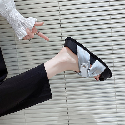 Νέο μοντέλο γυναικείες παντόφλες με σταυρωτά λουράκια - τρία χρώματα