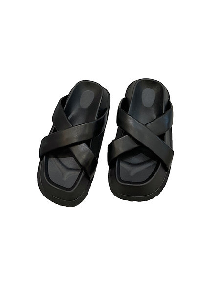 Ženske papuče s platformom na remenčiće