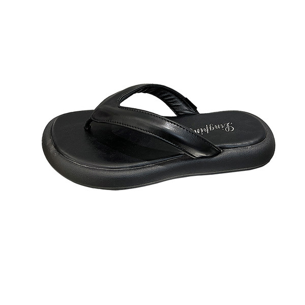 Ležerne niske papuče s remenima od eko kože