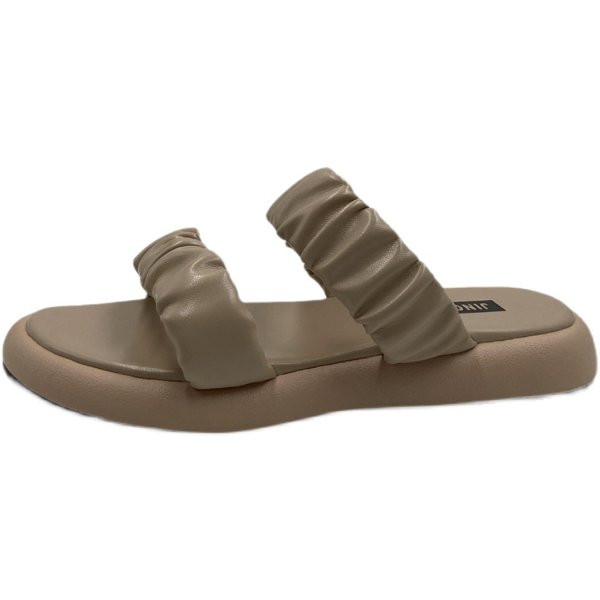 Ženske papuče s remenčićima od umjetne kože