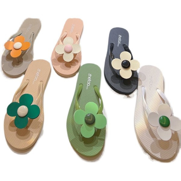 Silikonske japanke sa cvijetom