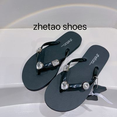 Νέο μοντέλο γυναικείες καλοκαιρινές σαγιονάρες με πέτρες