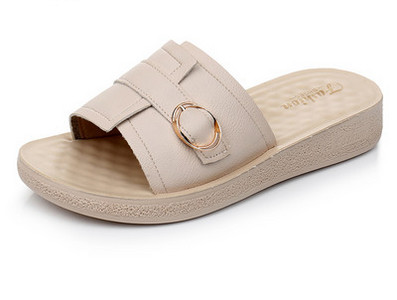 Casual γυναικείες παντόφλες από οικολογικό δέρμα σε πολλά χρώματα