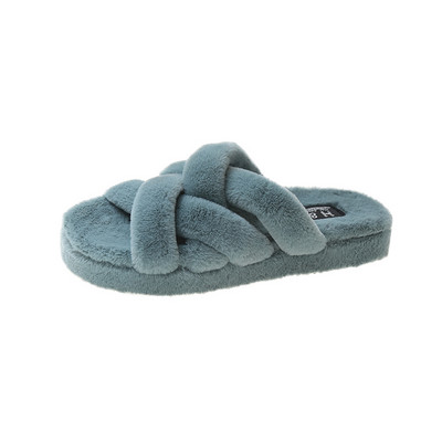 Γυναικείες μοντέρνες οικολογικές παντόφλες επίπεδη σόλα