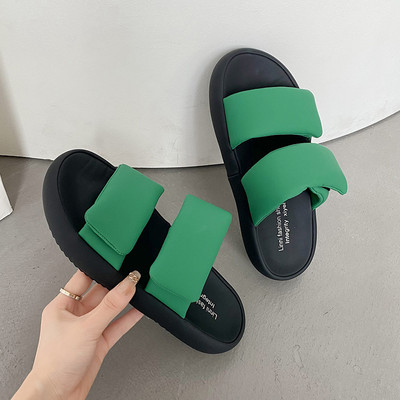 Γυναικείες casual παντόφλες με απαλά λουράκια