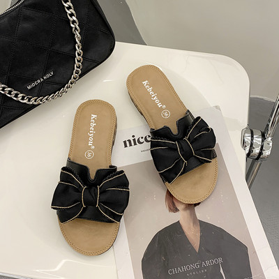 Ležerne papuče s trakom za žene