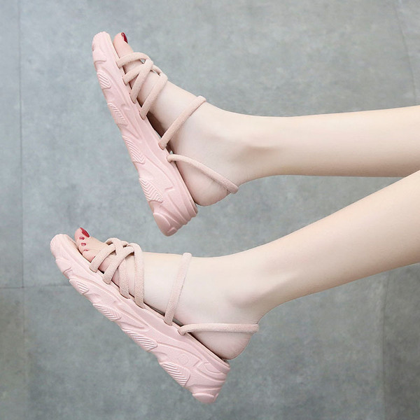 Casual ženske papuče sa visokim potplatom 5cm