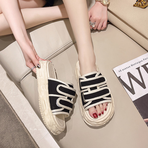 Ženske casual papuče s kopčanjem na čičak