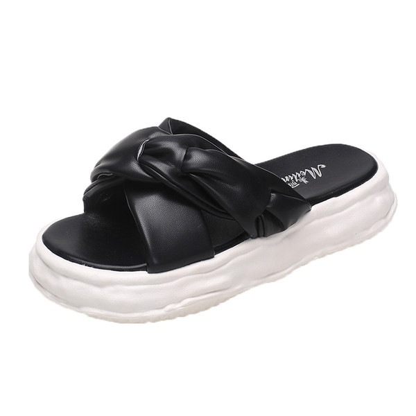 Ženske casual papuče s grubim potplatom - tri boje