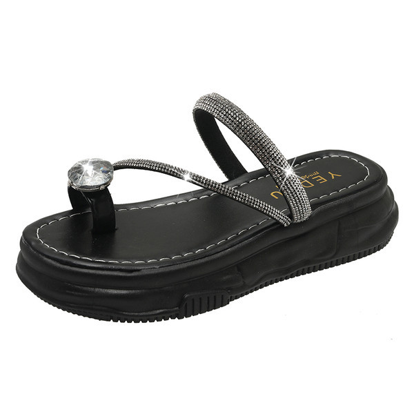 Ženske papuče sa kamenčićima - dvije boje