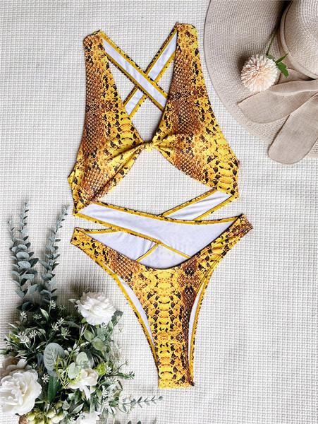 Jednodijelni kupaći kostim s naramenicama za žene