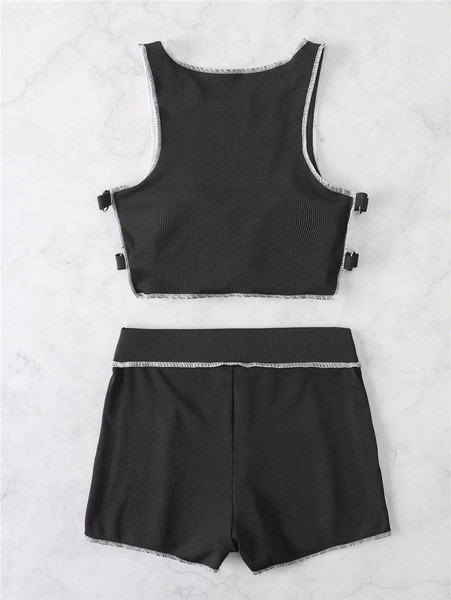 Novi model ženskog dvodijelnog kupaćeg kostima s gornjim dijelom grudi i donjim dijelom visokog struka