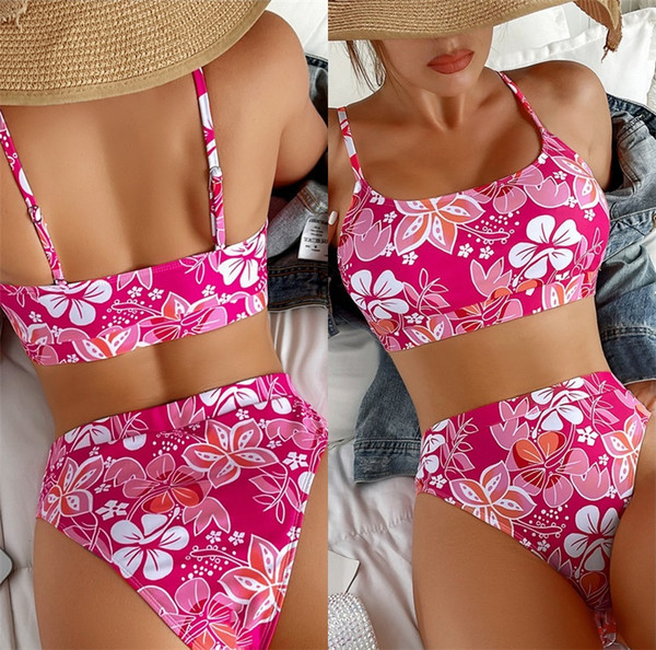 Γυναικείο μαγιό  με φλοράλ μοτίβο