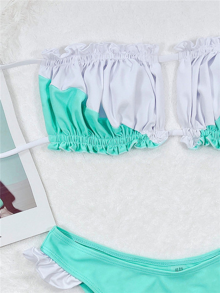 Μαγιό γυναικείο με βολάν