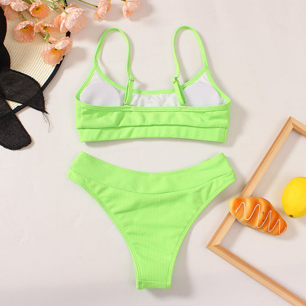 Ripsen dvodijelni kupaći kostim u neonskim bojama