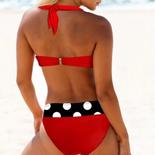 Ženski dvodijelni kupaći kostim s trakom