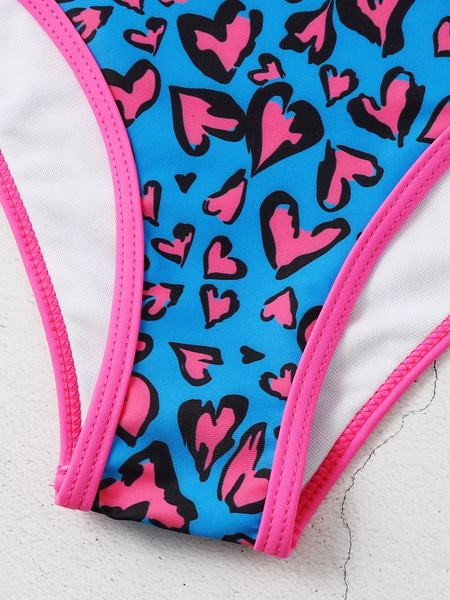 Dámske dvojdielne plavky so zvieracou potlačou