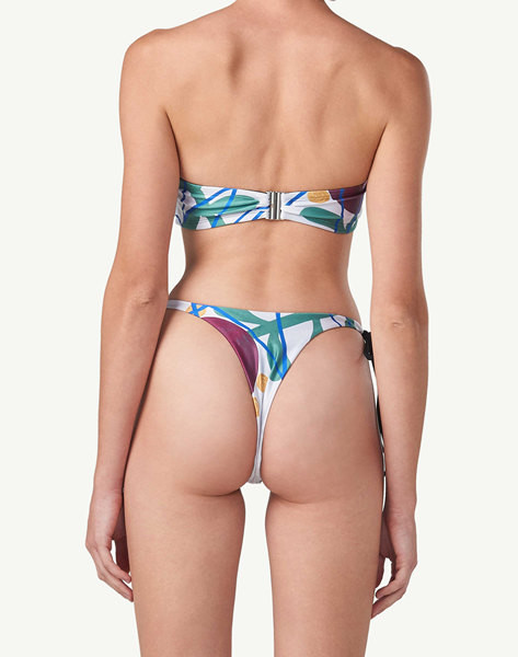 Novi model ženskog kupaćeg kostima u boji sa vezicama