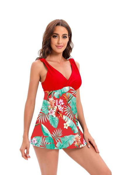 Γυναικείο μαγιό με φλοράλ μοτίβο