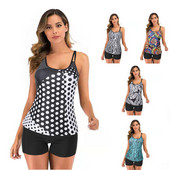 Γυναικείο μαγιό  με φανελάκι και μποξεράκι