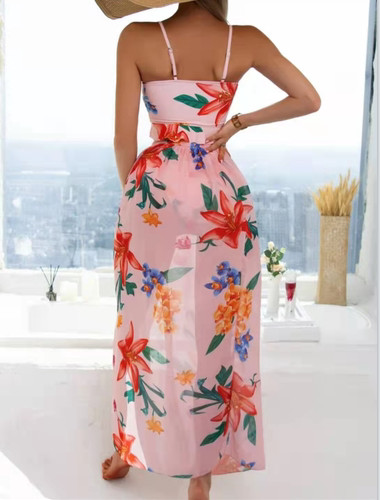 2022. novi vanjskotrgovinski prekogranični Amazon Europski i američki seksi podijeljeni kupaći kostim visokog struka