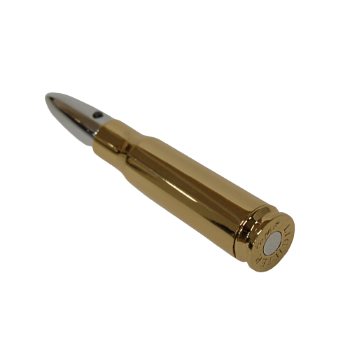 Запалка Ahelos, Патрон с лазер, Газова, Златиста