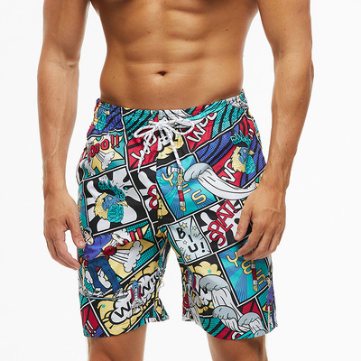 Ανδρικό μαγιό με φλοράλ στάμπα