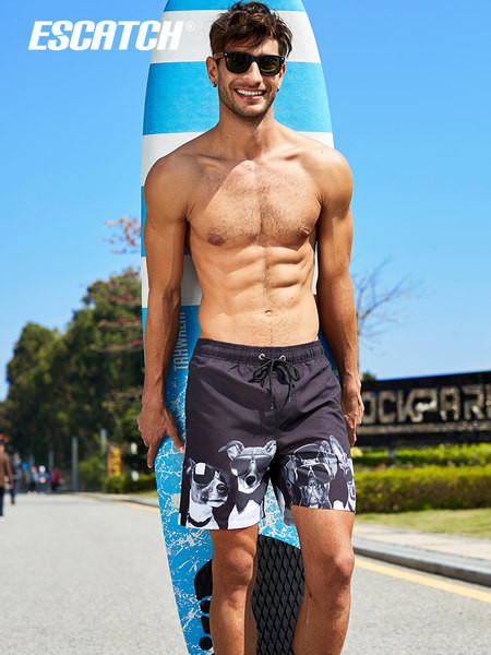 Pánske šortky so šnúrkami vhodné na pláž