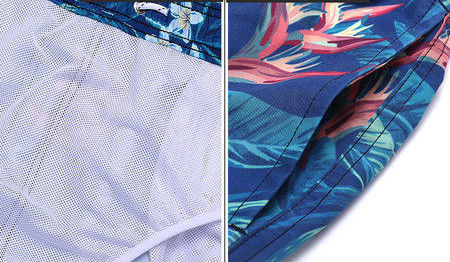 Muške kupaće kratke hlače s cvjetnim uzorkom