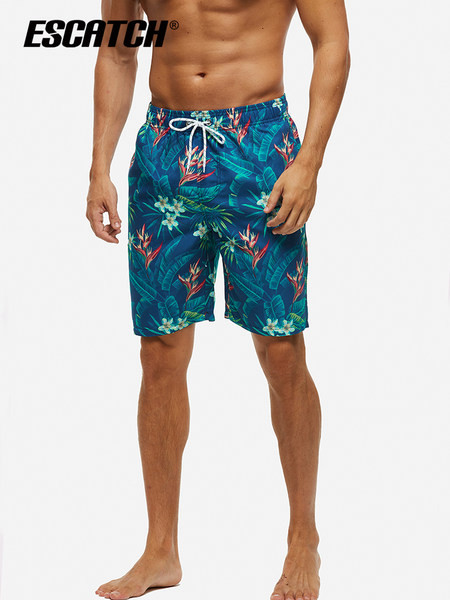 Muške kupaće kratke hlače s cvjetnim uzorkom