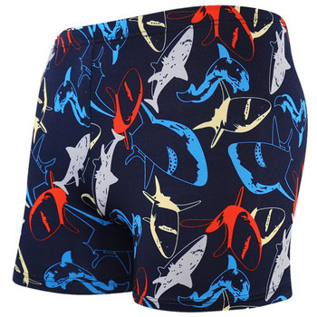 Цветни мъжки шорти с връзки за плаж