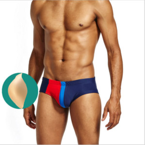 Slip de baie pentru bărbați cu efect Push-up