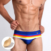 Ριγέ σορτς παραλίας για άνδρες