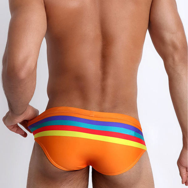 Ριγέ σορτς παραλίας για άνδρες