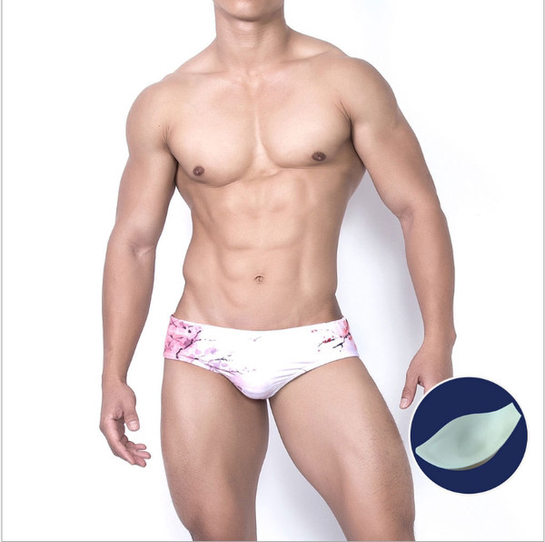 Νέο μοντέλο ανδρικό μαγιό με πολύχρωμο print για την παραλία