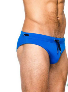 Ανδρικά μαγιό παραλίας σε μονόχρωμο χρώμα