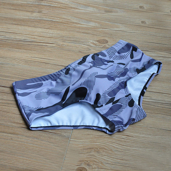 Muški maskirni kupaći kostim s Push-up efektom