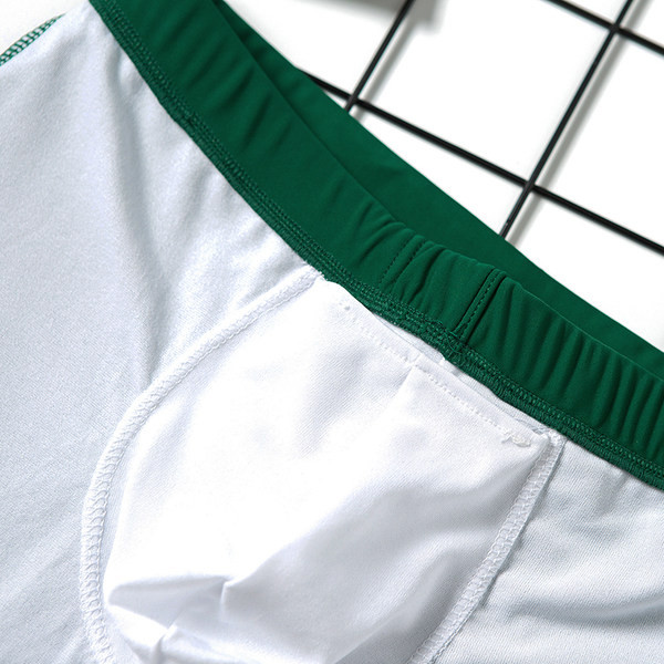 Boxer de plajă pentru bărbați, de culoare uni, cu șireturi