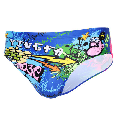 Νέο μοντέλο ανδρικά σλιπ μαγιό με σχέδια