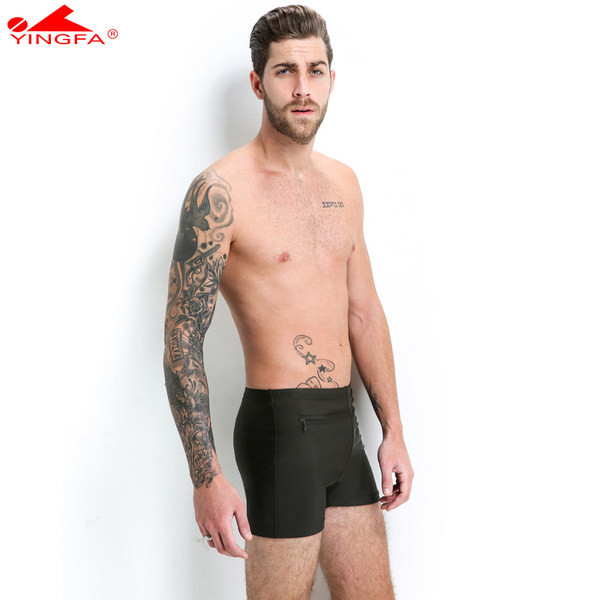 Ανδρικό μαγιό - τύπου boxer με τσέπη