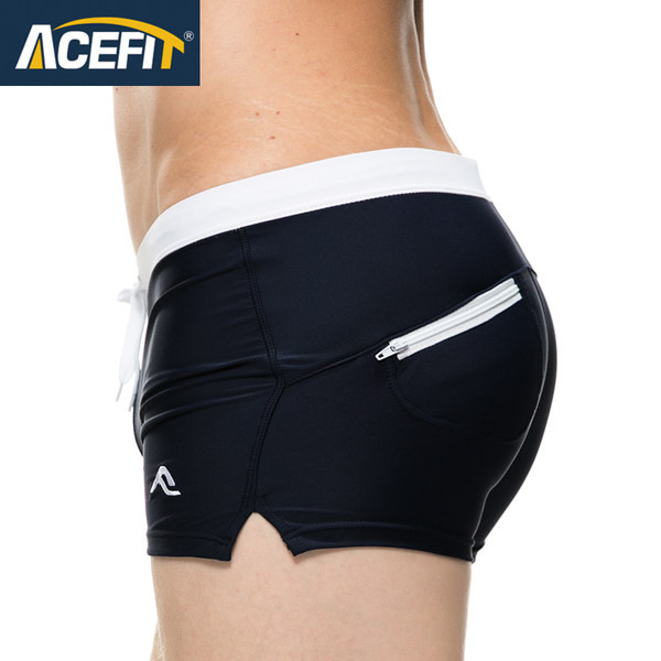 Vīriešu peldkostīms ar kabatu - boksera tipa