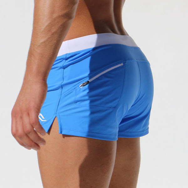 Vīriešu peldkostīms ar kabatu - boksera tipa