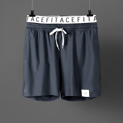 Μαγιό σορτς με ελαστική μέση και γραβάτες