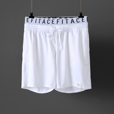 Μαγιό σορτς με ελαστική μέση και γραβάτες