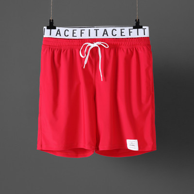 Μαγιό σορτς με ελαστική μέση και γραβάτες