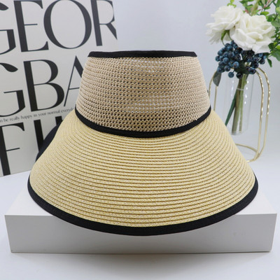 Καλοκαιρινό  καπέλου παραλίας - δύο χρώματα